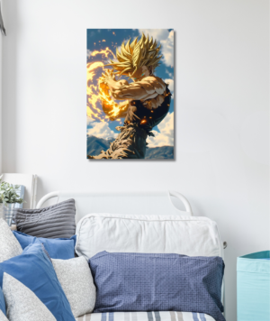 Cuadros anime - DBZ Trunks Super saiyajin 001