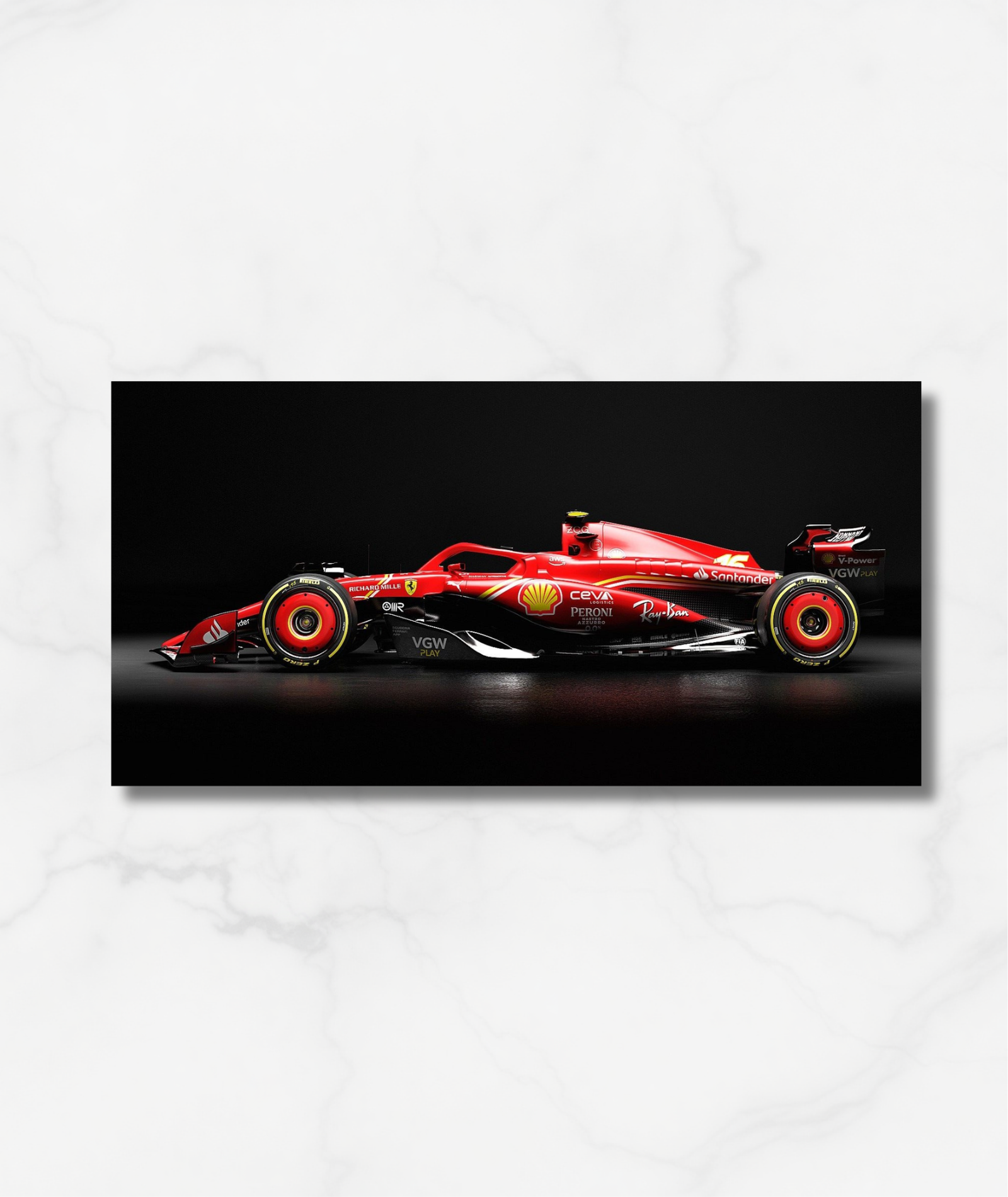 Cuadro autos - fórmula uno 006 - Imagen 2