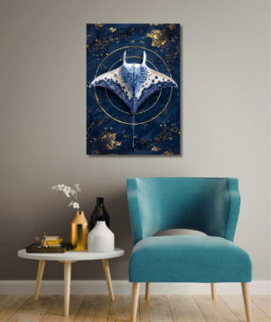 Cuadro de animales  - Mantarraya 004