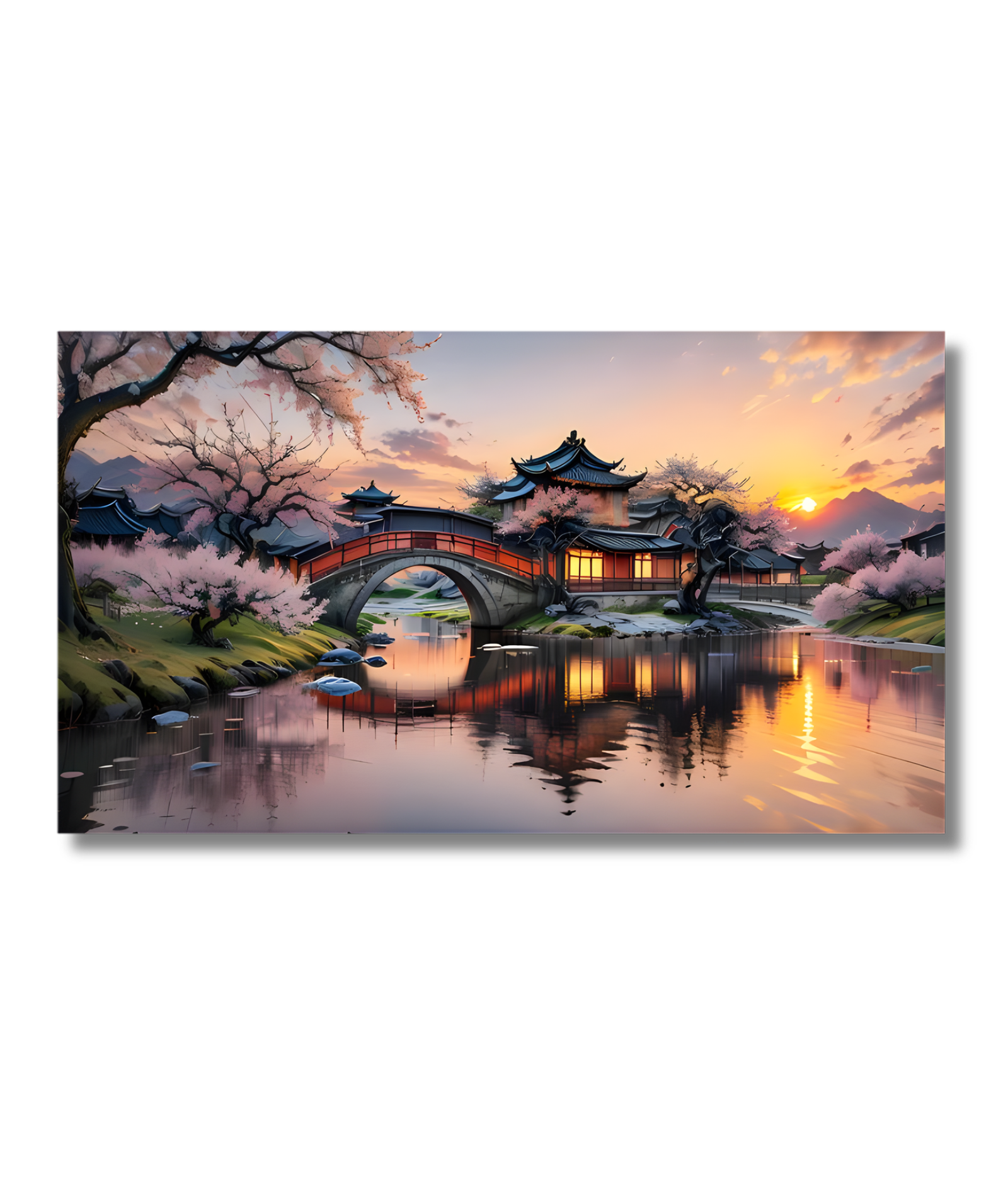 Arte Asiático - paisaje 002 - Imagen 2